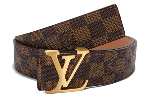 louis vuitton belt brown and gold|louis vuitton belt brown checkered.